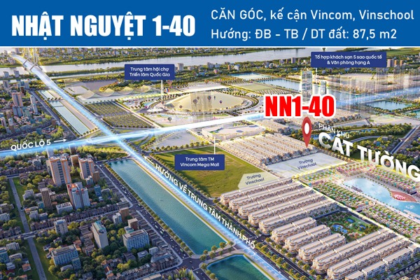 NHẬT NGUYỆT 1-40 | NHÀ PHỐ, CĂN GÓC, KẾ CẬN VINCOM & GRAND WORLD
